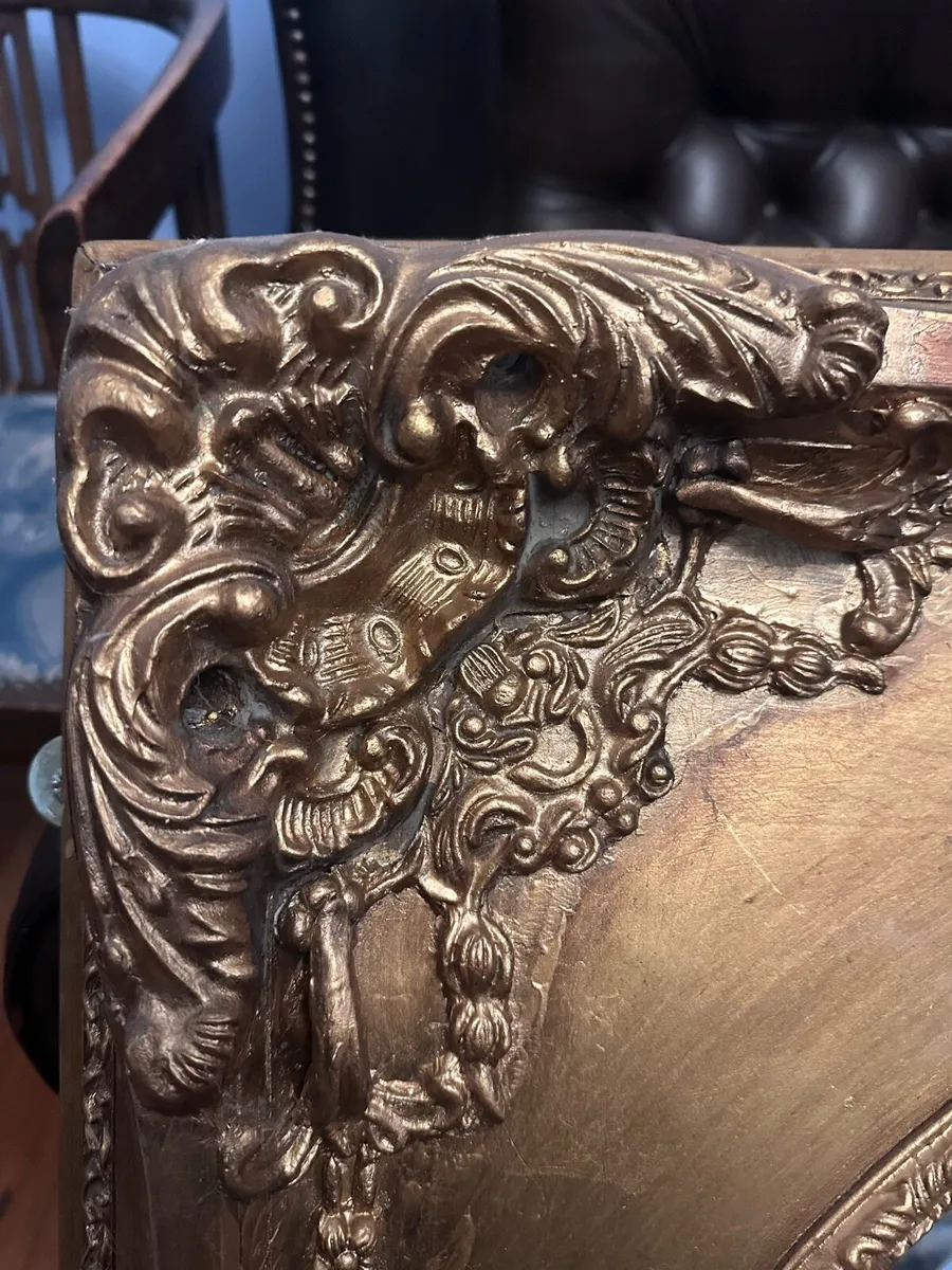 Victorian Style Gold Mirror - Image 2