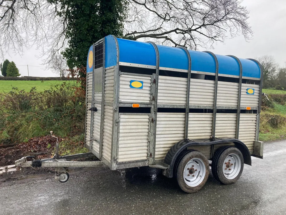 Porter 10x5 Livestock Trailer NO VAT - Image 1