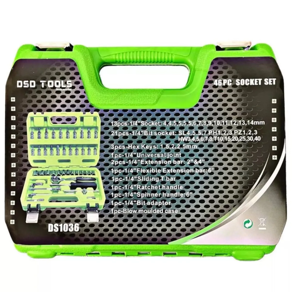 Dsd Tools 46pc Metric Socket&Bit Set - Image 2