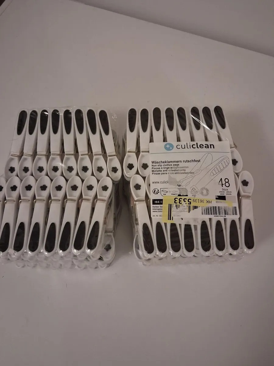 96 Quality German Clothes Pegs - Image 1
