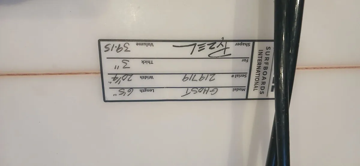 Pyzel Ghost Surfboard - 6"5 - Image 3