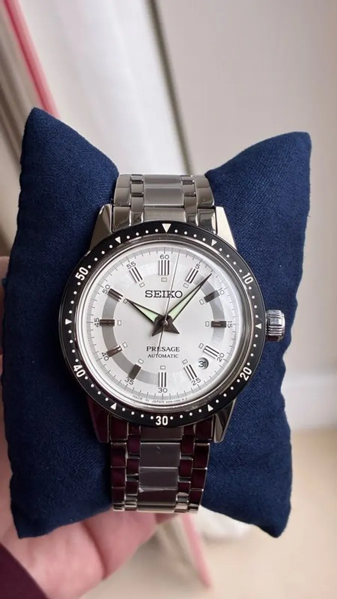 Seiko Mens Presage Frozen Cocktail Watch Limited Edition - Image 1