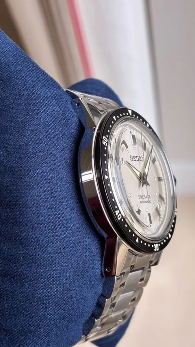 Seiko Mens Presage Frozen Cocktail Watch Limited Edition - Image 3