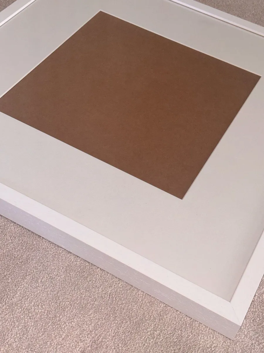 Large white real-wood frame - Image 4