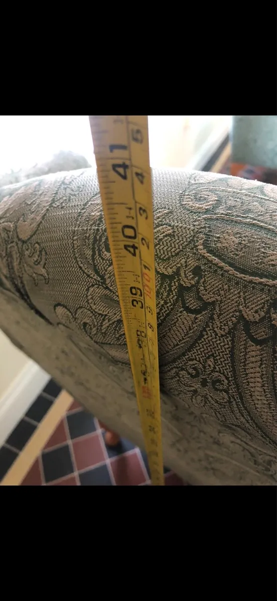 Queen Anne Wingback Chair - Limerick - Image 2