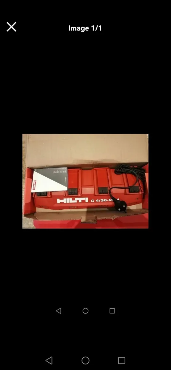 Hilti multi charger