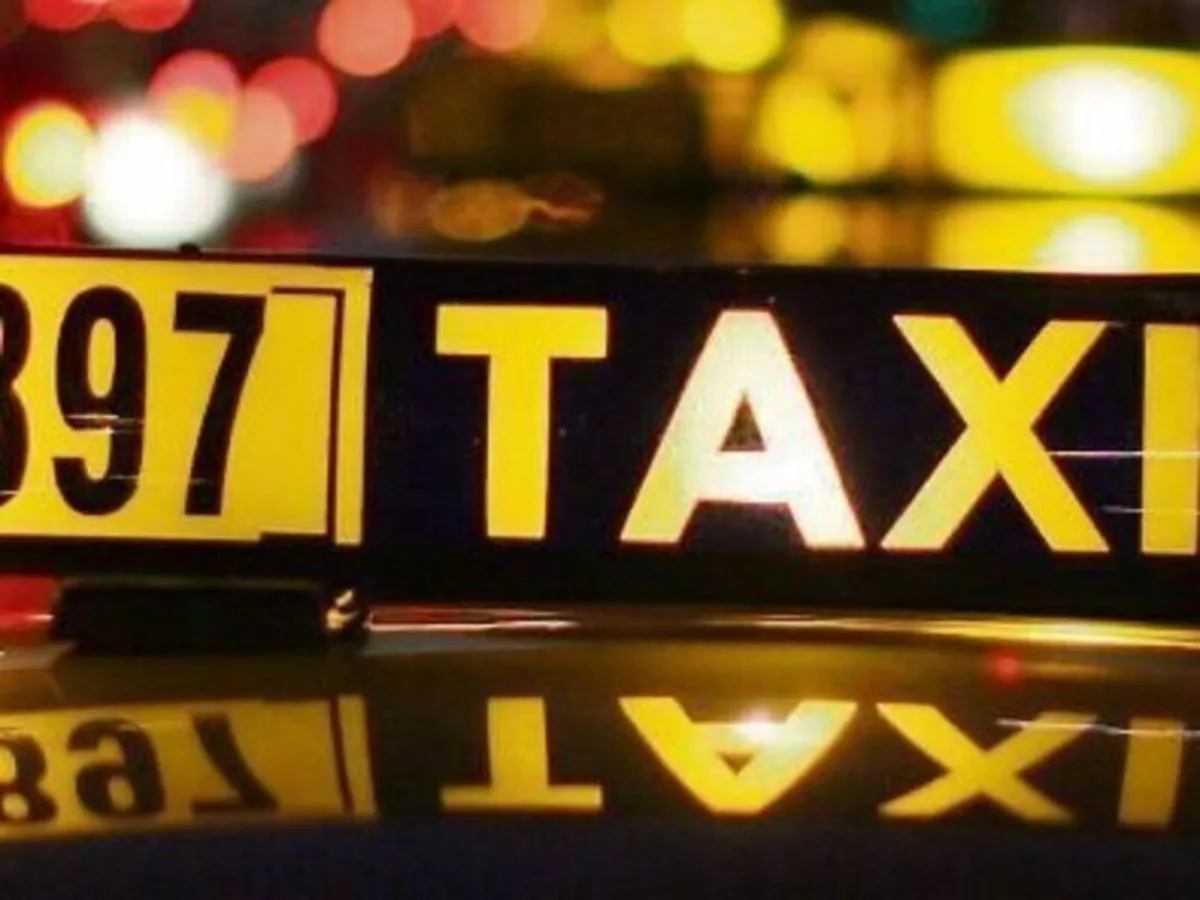 taxi plate