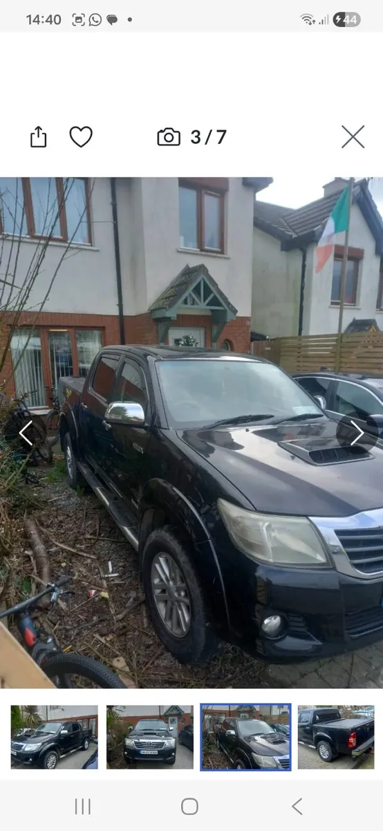 2015 Toyota hilux - Image 1