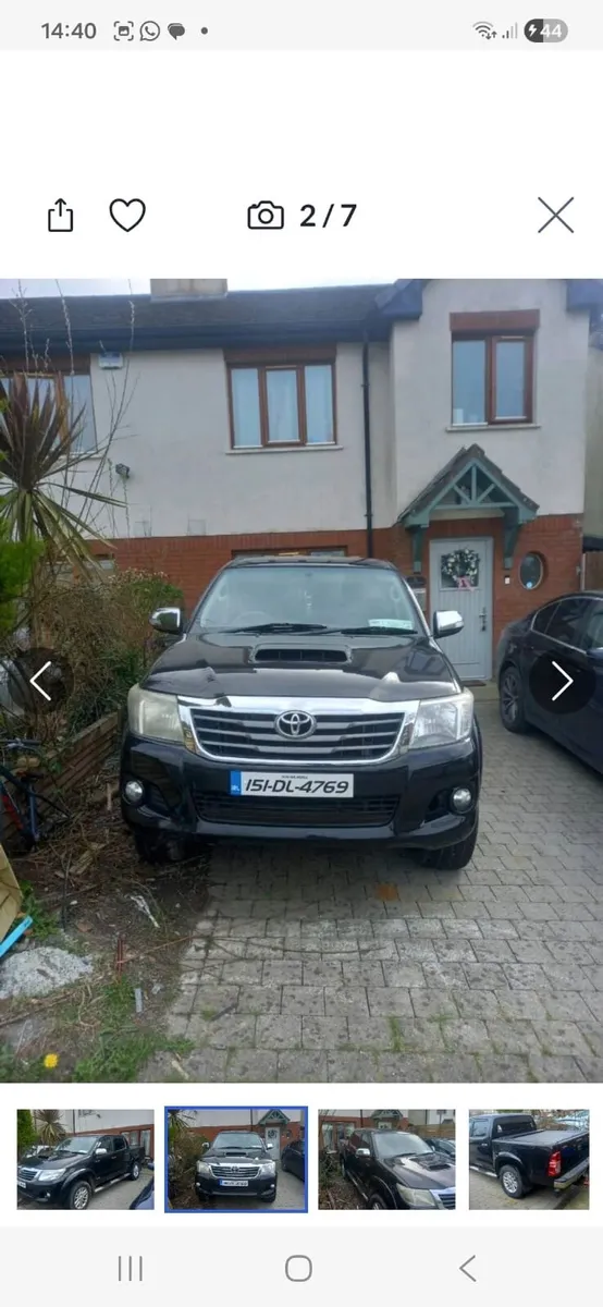 2015 Toyota hilux - Image 2