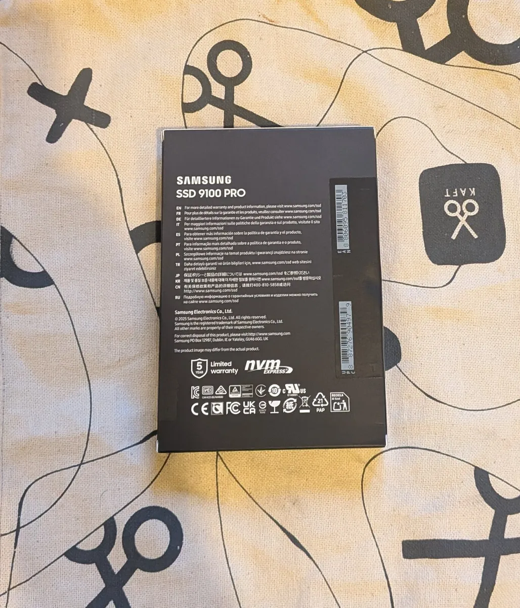 Samsung 9100 Pro 4TB Gen5 ssd - price firm - Image 2
