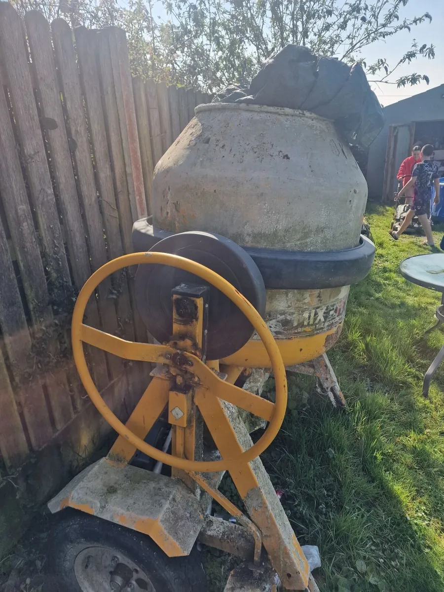 Cement mixer, - Image 3