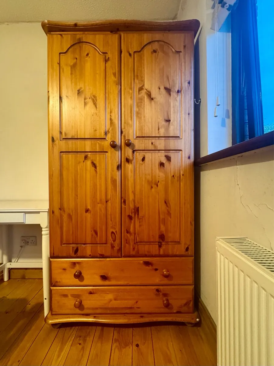 Solid pine wardrobes & Chest of Drawers for Sale - Image 1
