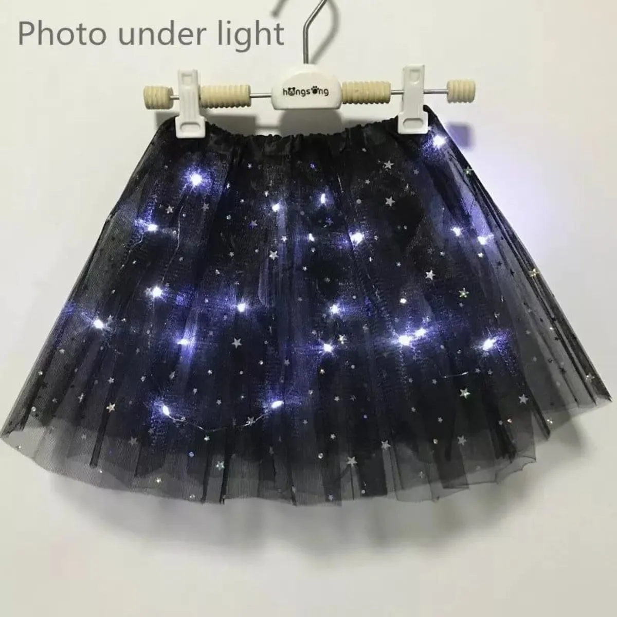 Children's blue,pink,yellow, tulle skirt one size - Image 3