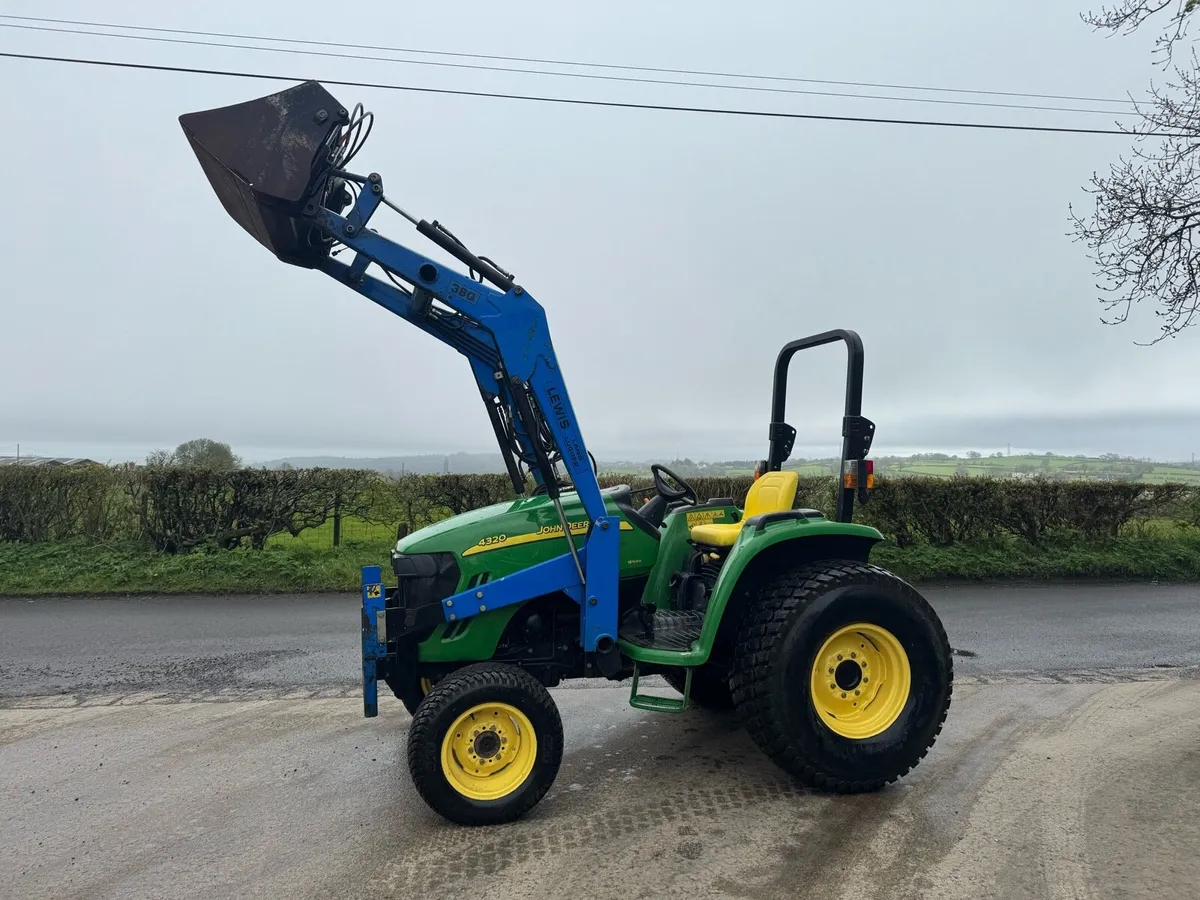 John Deere Compact Tractor with Loader - Image 1