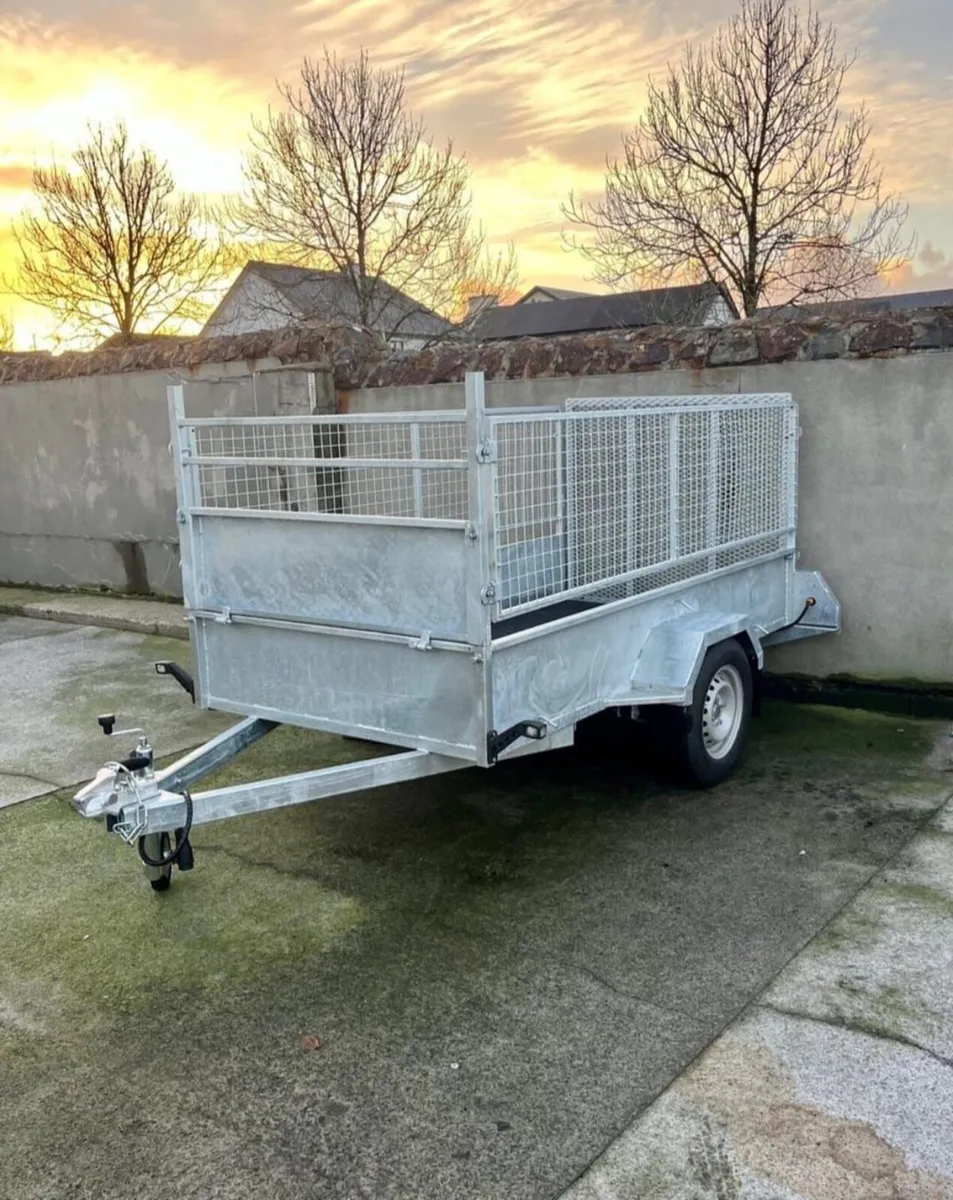 New 8x4 galvanised trailer - Image 2