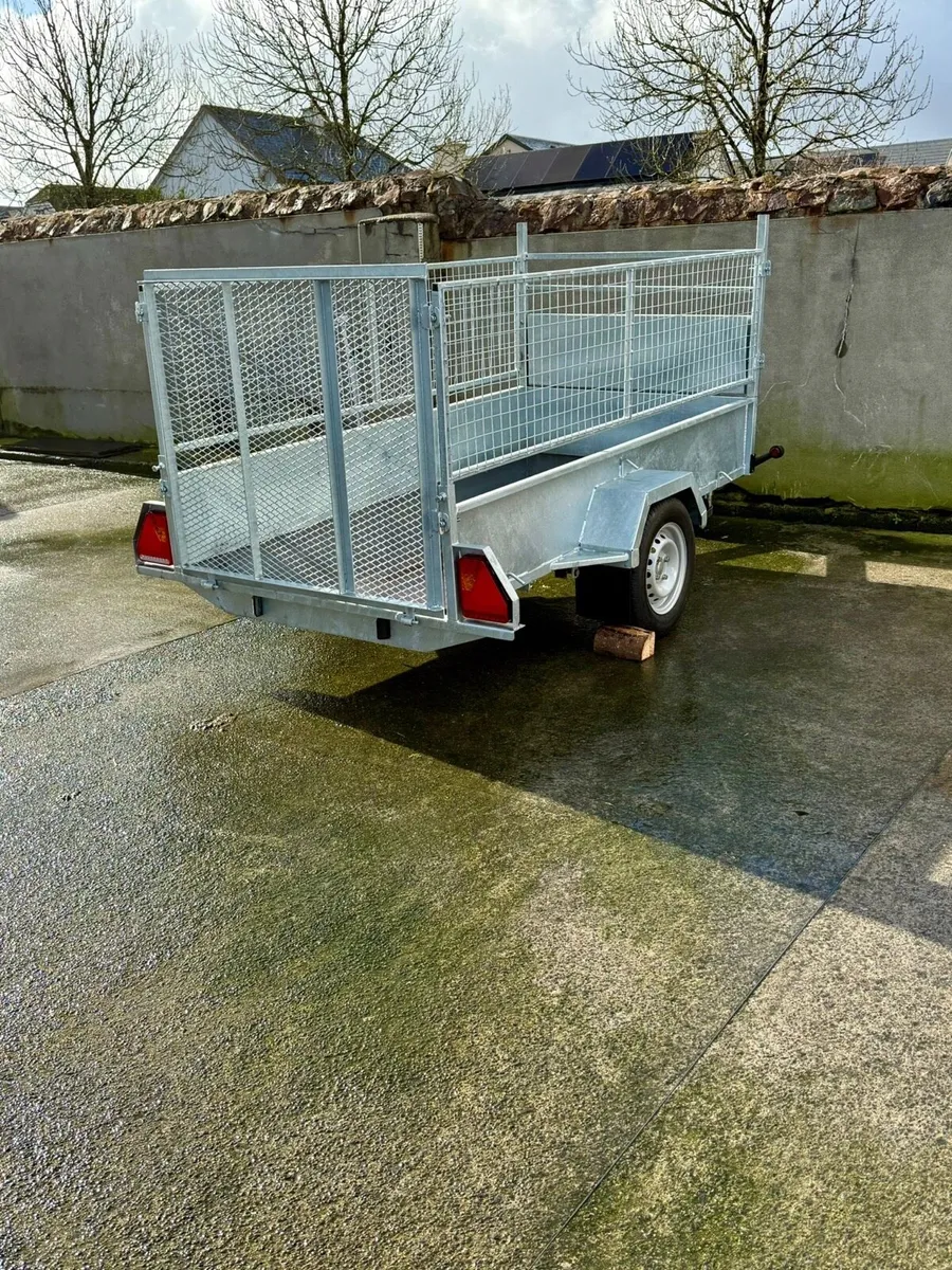 New 8x4 galvanised trailer - Image 3