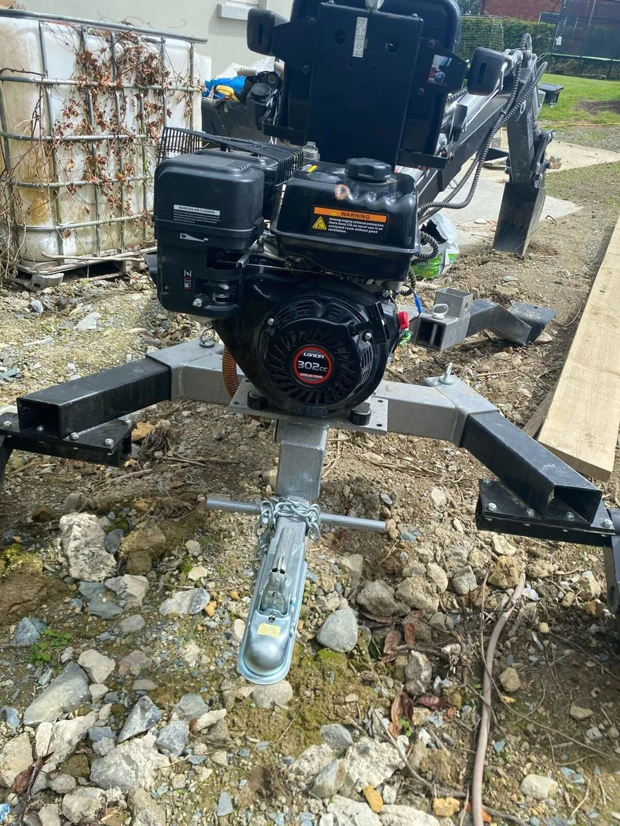 Jansen MB300 Towable Mini digger - backhoe - Image 3