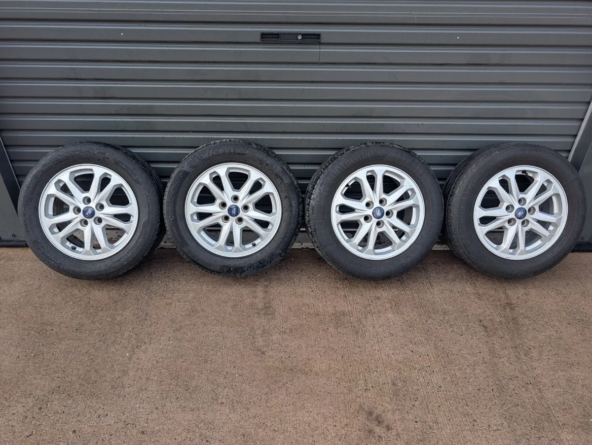 Genuine 16" Ford transit connect alloys - Image 1