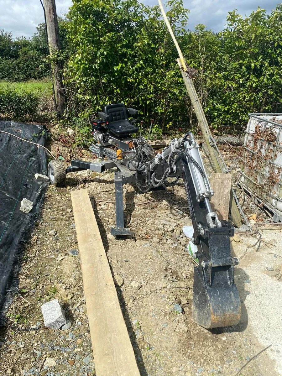 Jansen MB300 Towable Mini digger - backhoe - Image 4