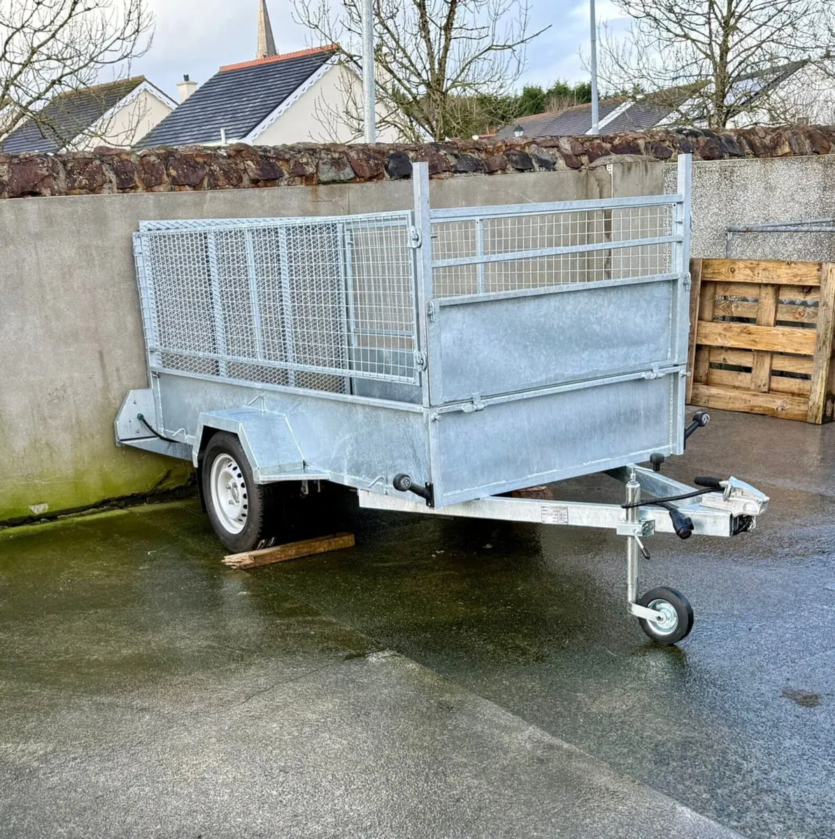 New 8x4 galvanised trailer - Image 1