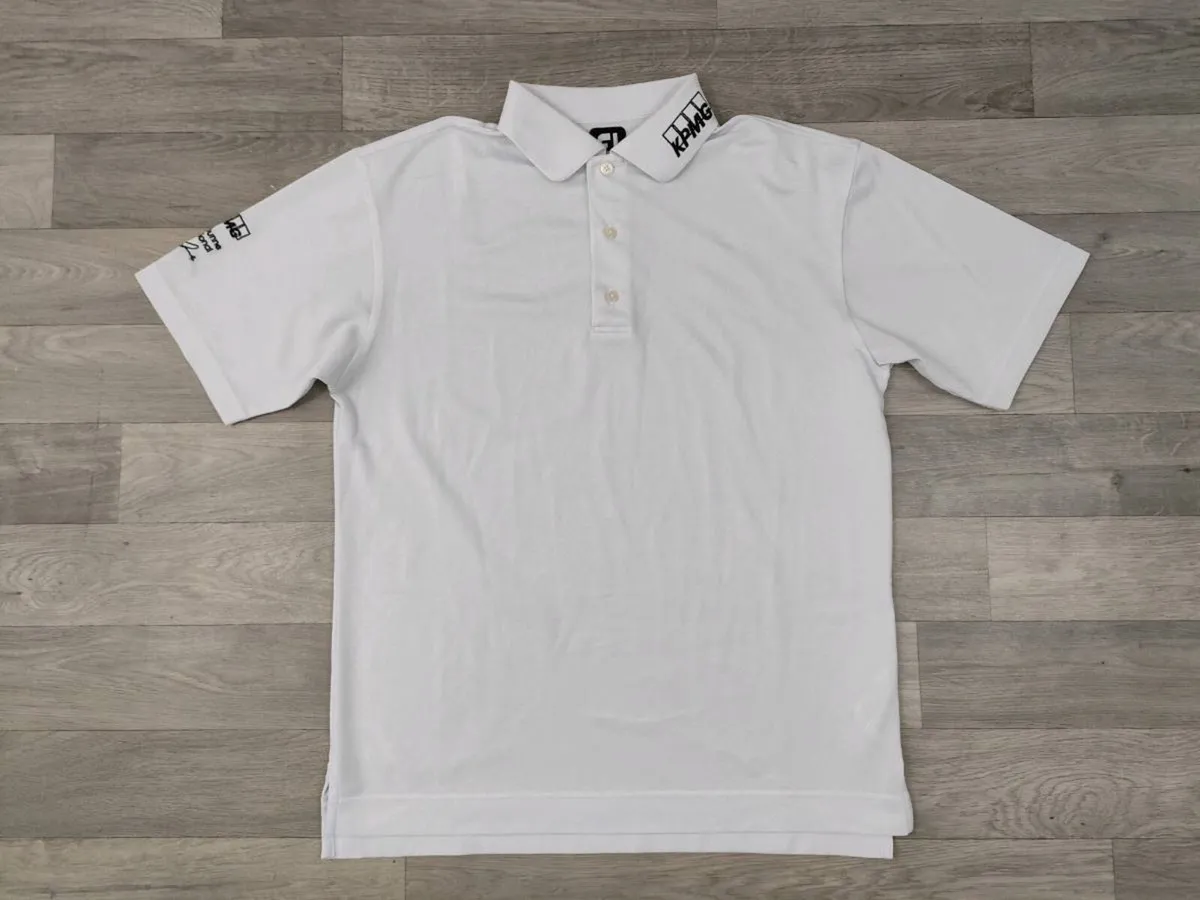 FootJoy FJ Golf Polo Shirt Mens Medium - Image 1