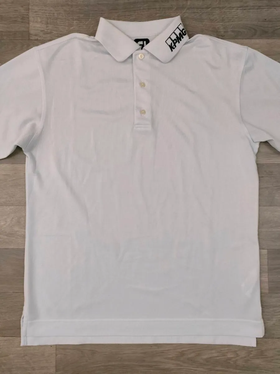 FootJoy FJ Golf Polo Shirt Mens Medium - Image 2