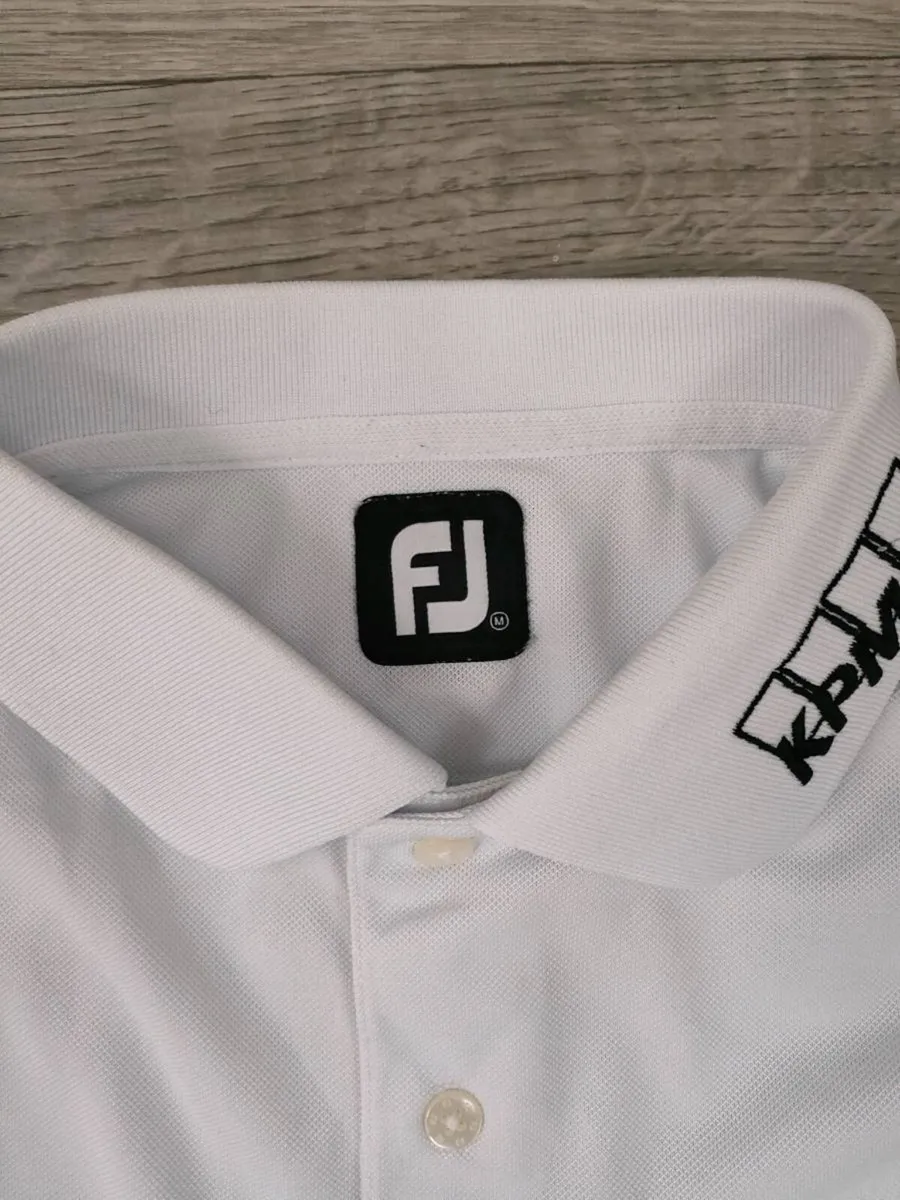 FootJoy FJ Golf Polo Shirt Mens Medium - Image 4