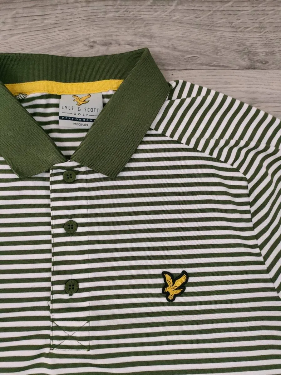 Lyle & Scott Golf Polo Shirt Mens S/M - Image 4