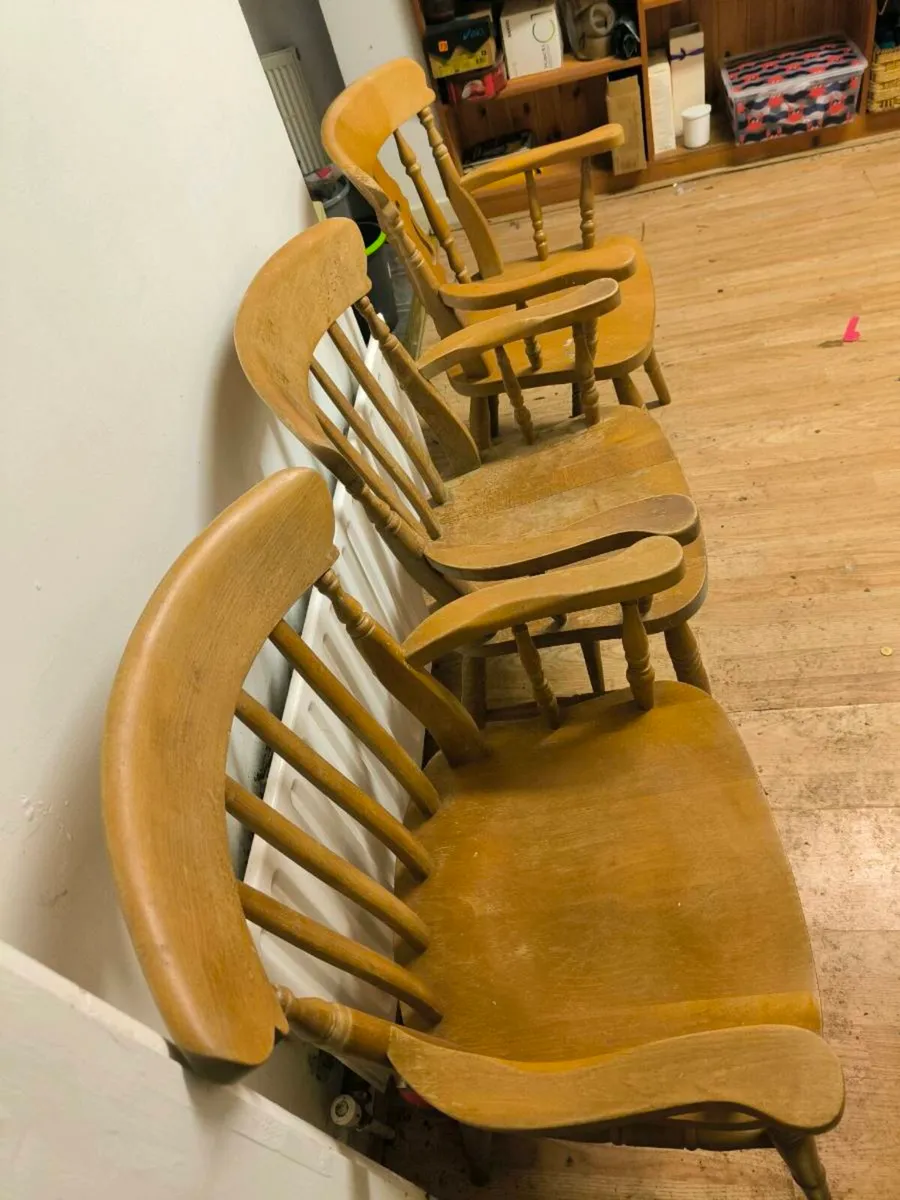 Pine Dining Chairs - Image 1