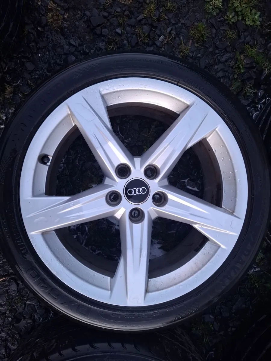 18" Genuine Audi S Line Alloys with tyres - Image 2