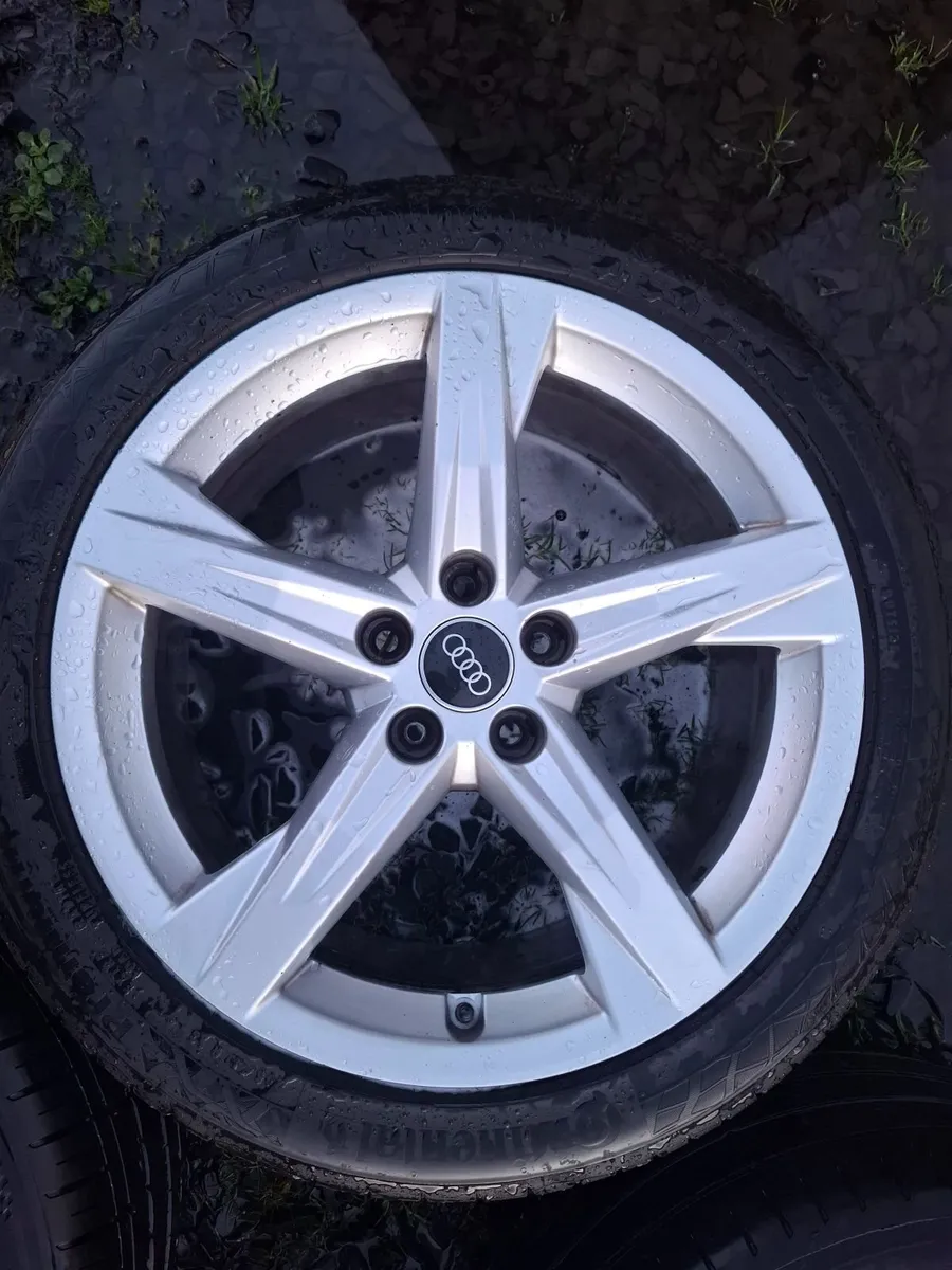 18" Genuine Audi S Line Alloys with tyres - Image 3
