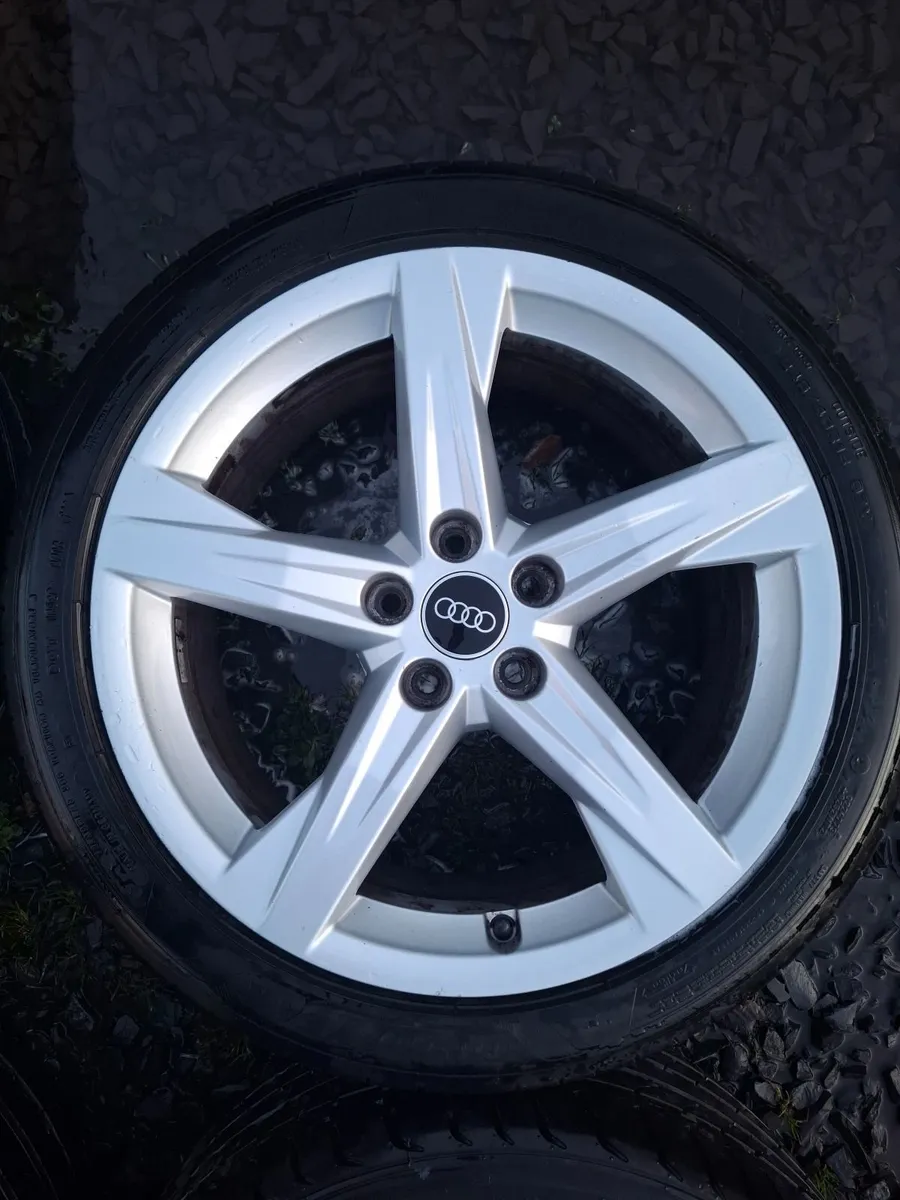 18" Genuine Audi S Line Alloys with tyres - Image 4