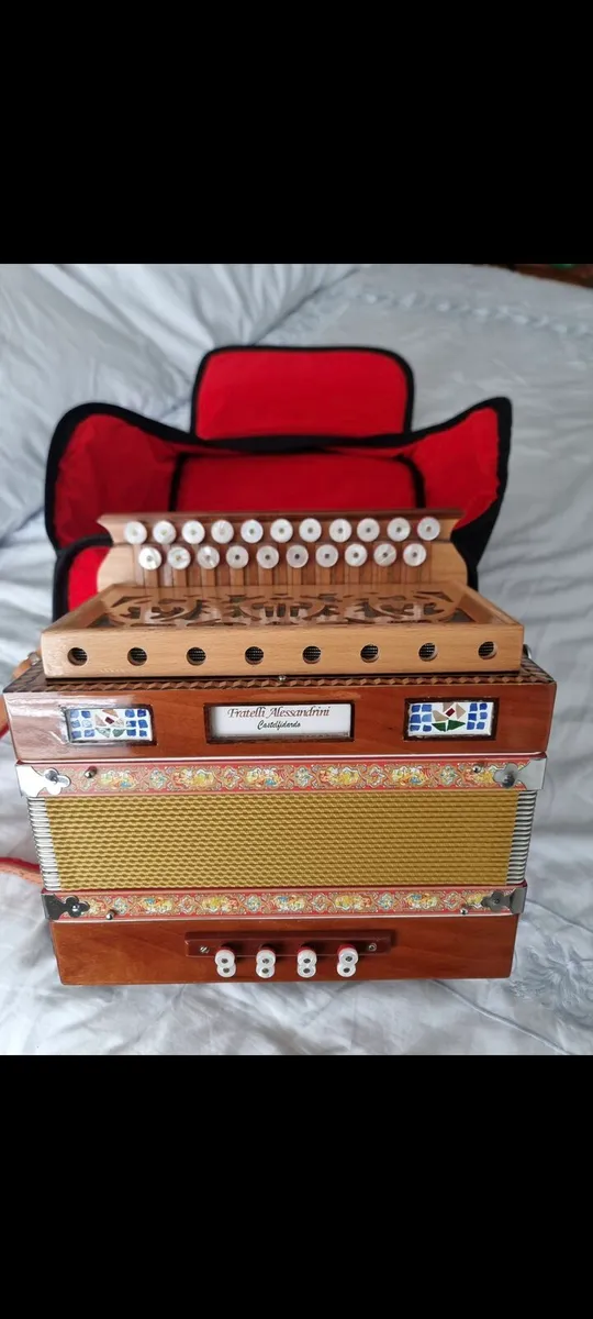 Fratelli Alessandrini Button Accordion,  BC. - Image 1