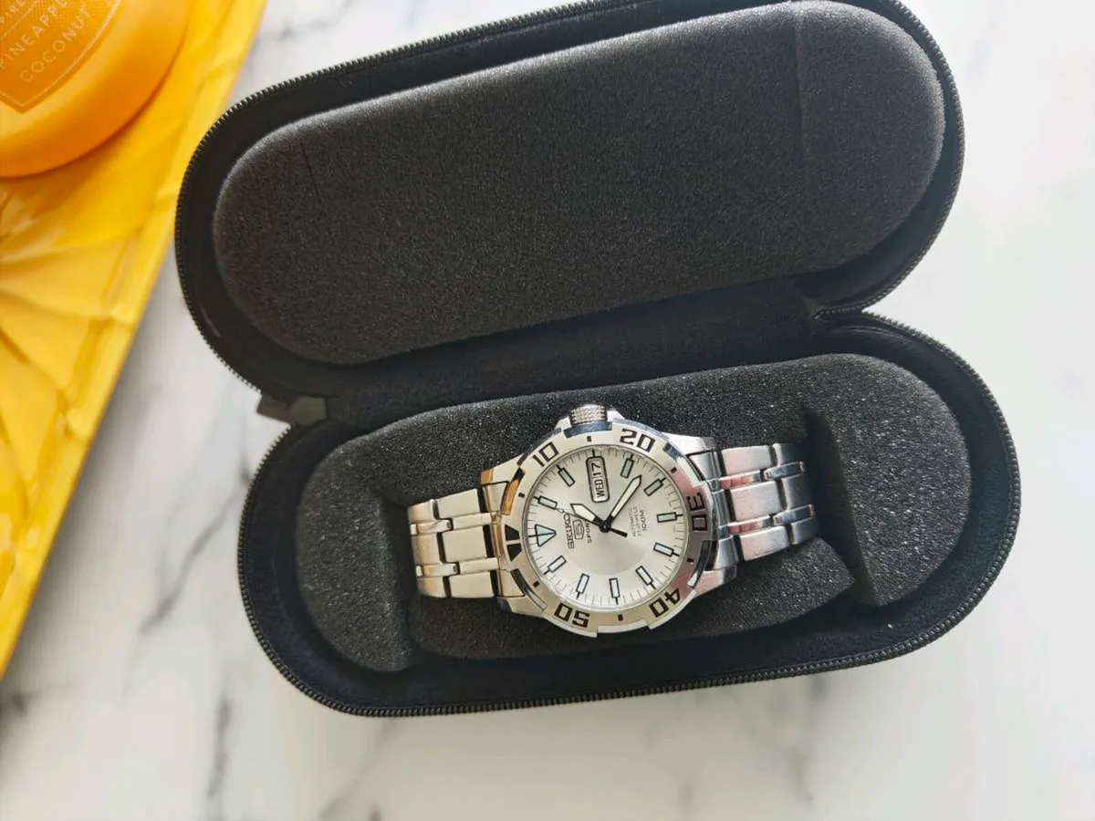 Seiko Automatic Watch – Seiko 5 Sports – SNZJ37K1 - Image 1