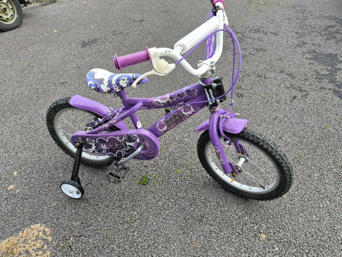 Girls bike