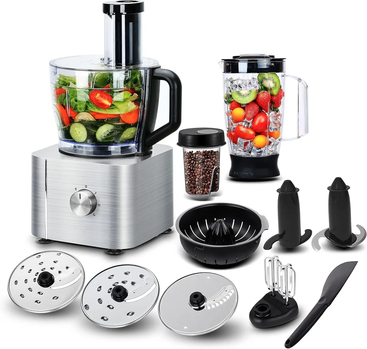 Food Processor 11-in-1 and blender with Chopping - Image 1