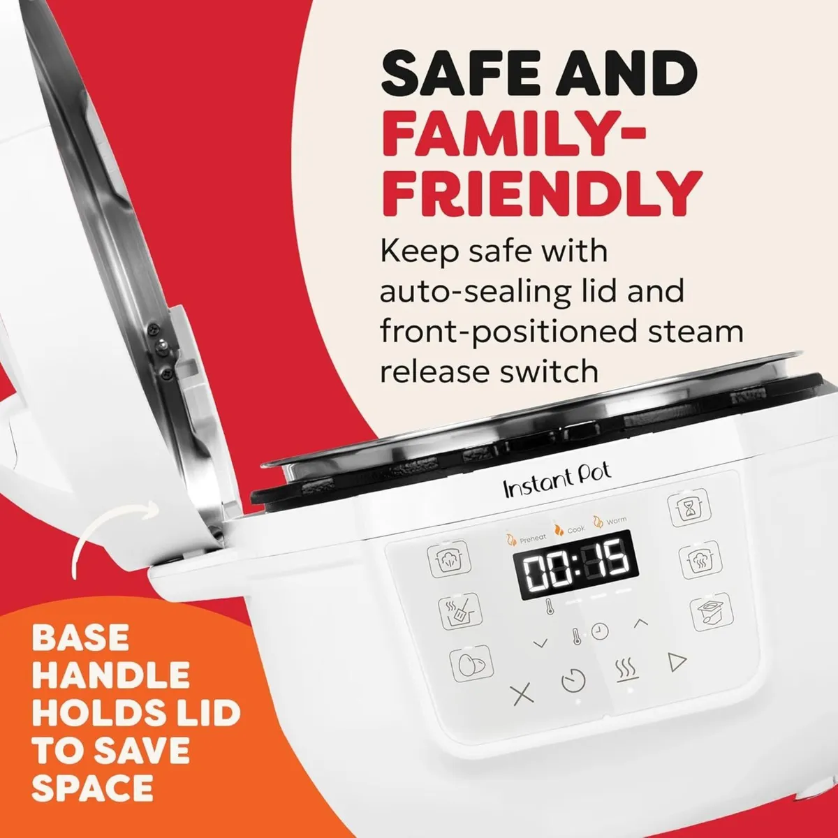 3.8L Multicooker 7-in-1 Smart Cooker - Pressure - Image 4