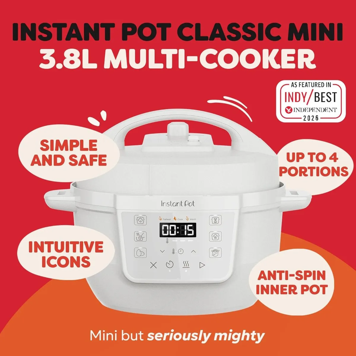 3.8L Multicooker 7-in-1 Smart Cooker - Pressure - Image 2