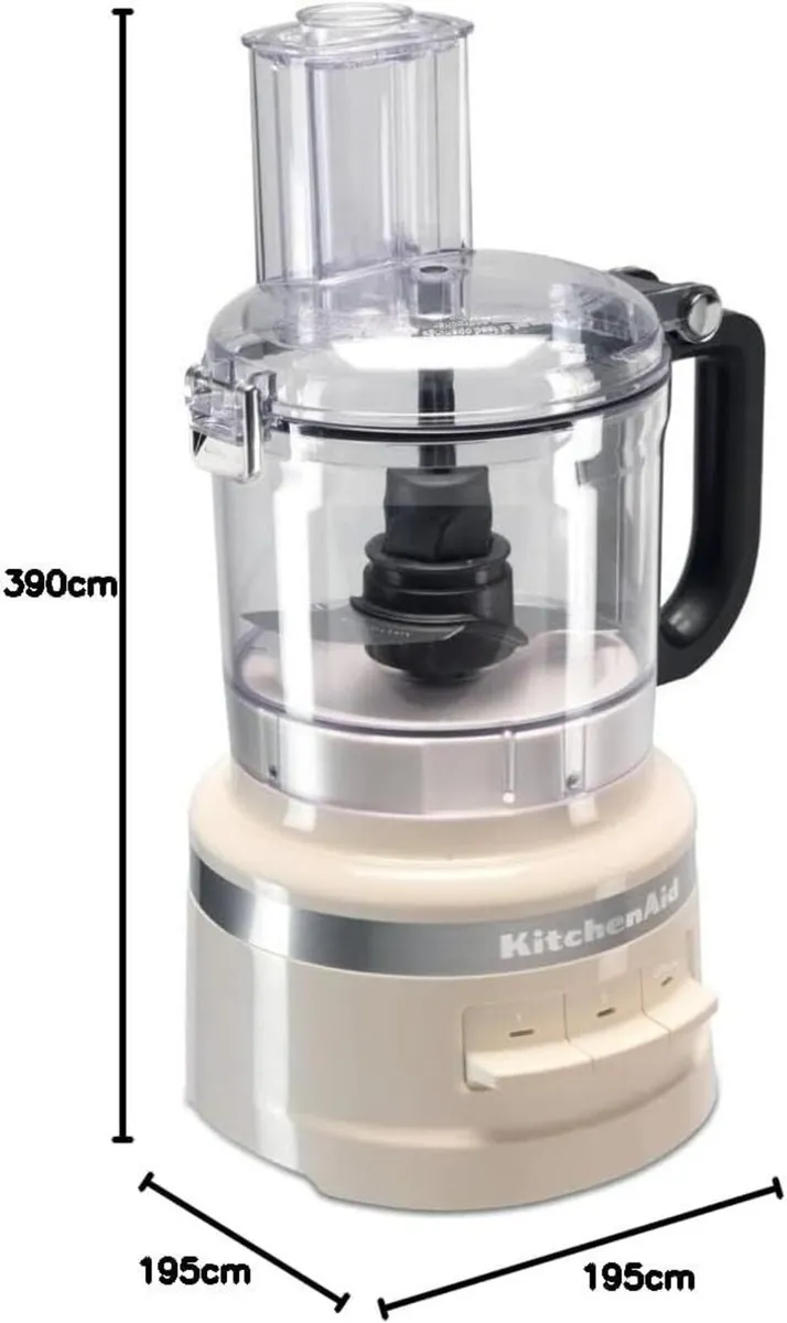 1.7L Food Processor Almond Cream 5KFP0719BAC - Image 3
