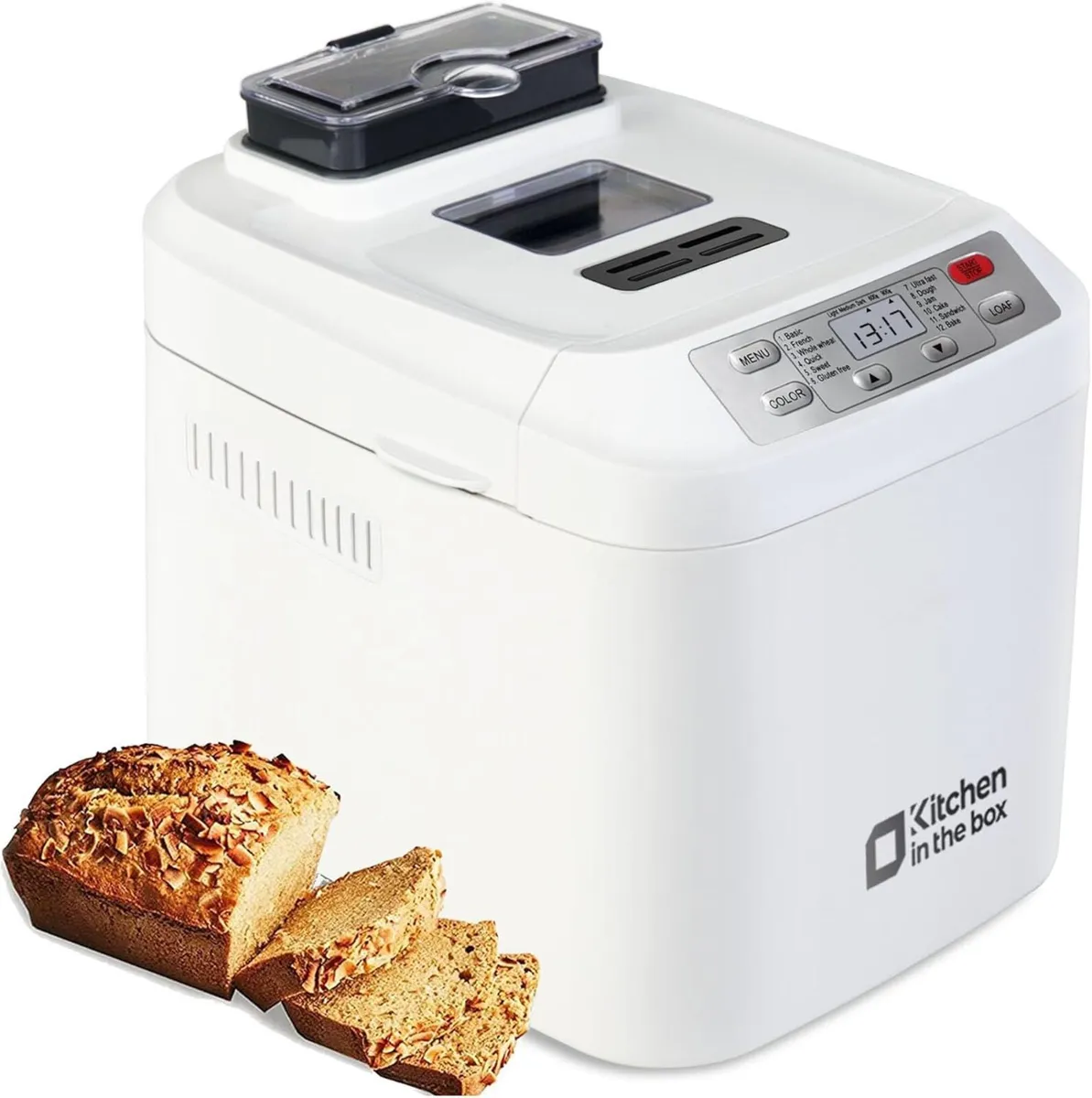 Bread Maker 12-IN-1 Programmes Breadmakers - Image 1