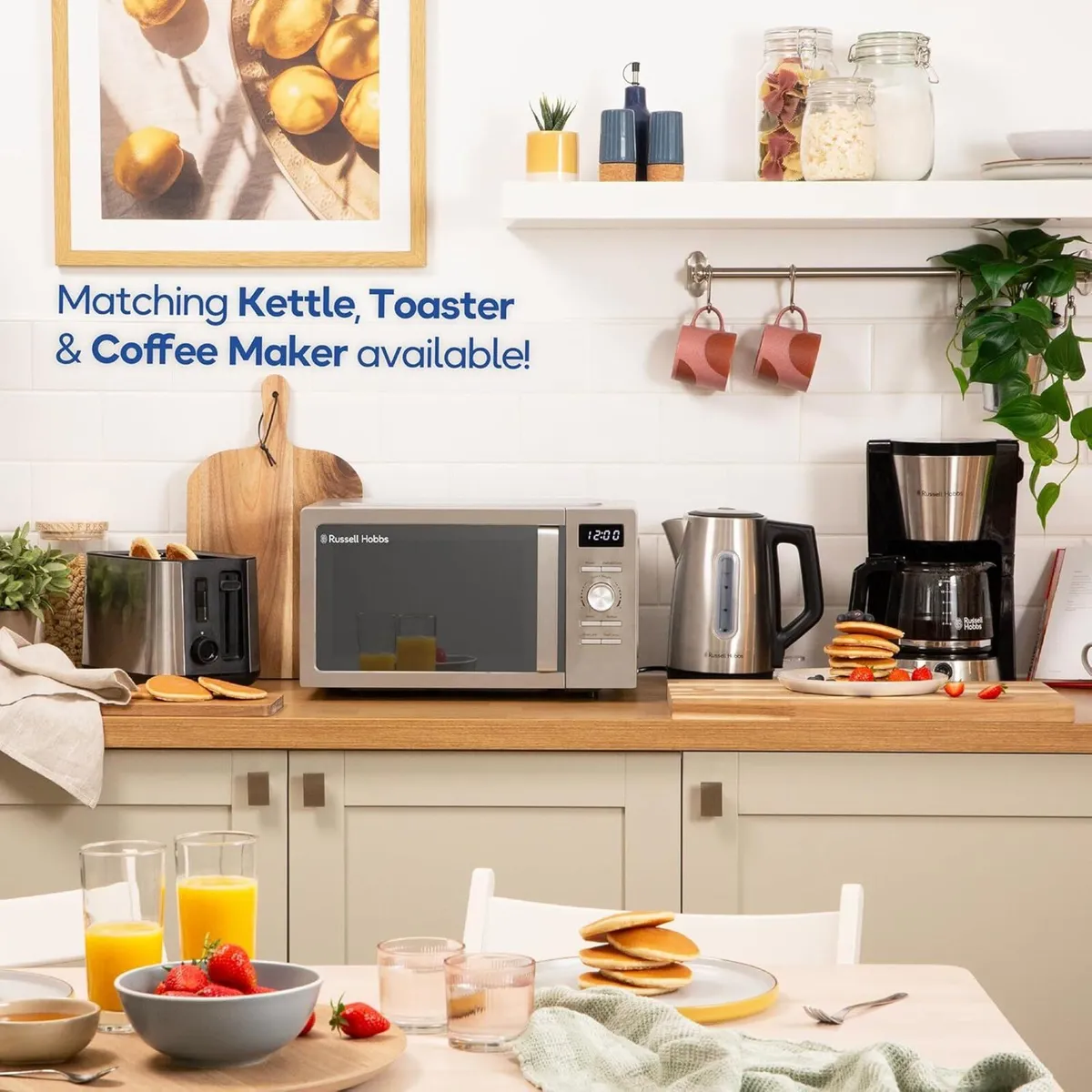 Stainless Steel Digital Microwave 20 Litre 800W - Image 2