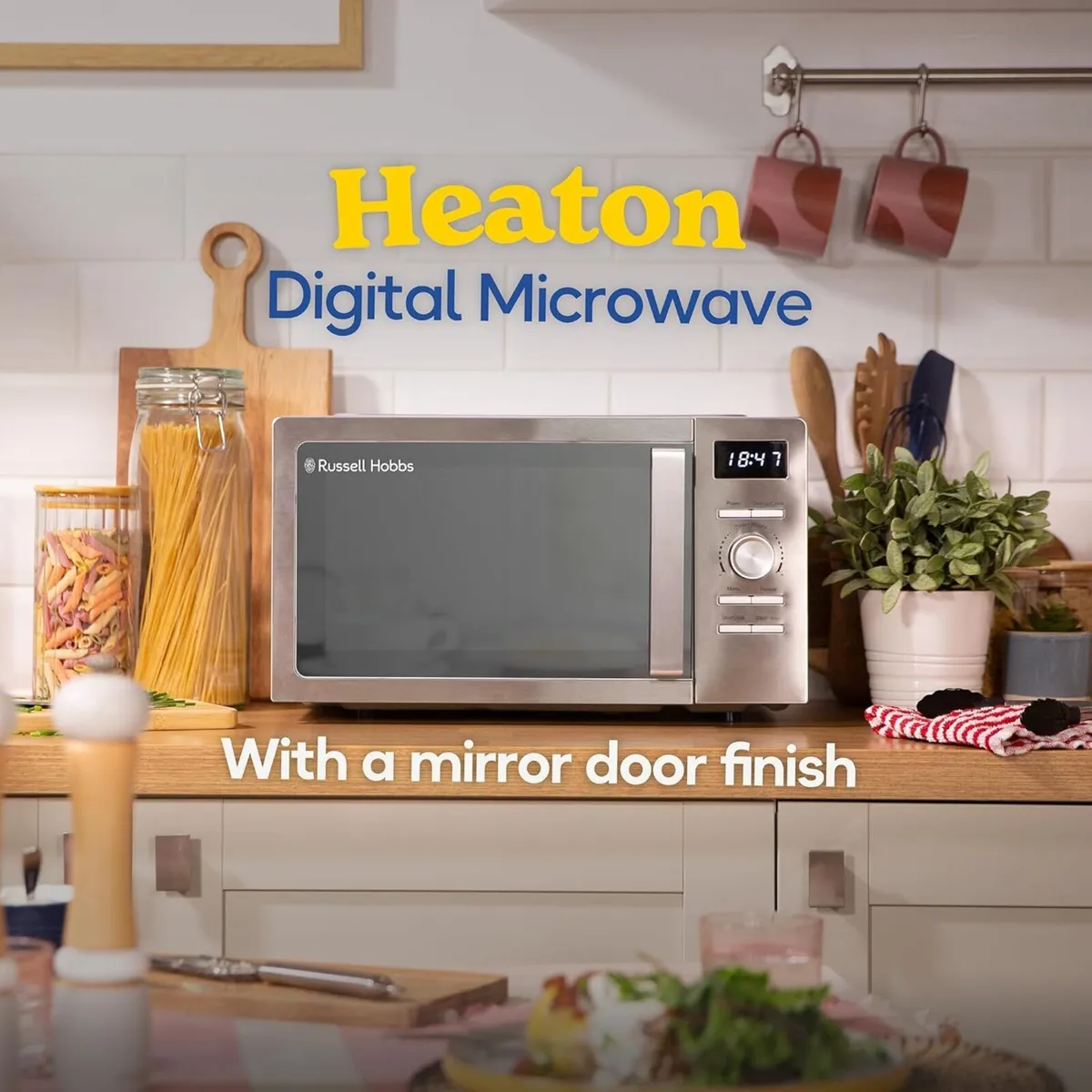 Stainless Steel Digital Microwave 20 Litre 800W - Image 4