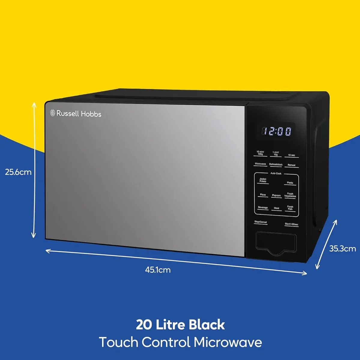 Touch Control Digital Solo Microwave 20L 800W in - Image 3