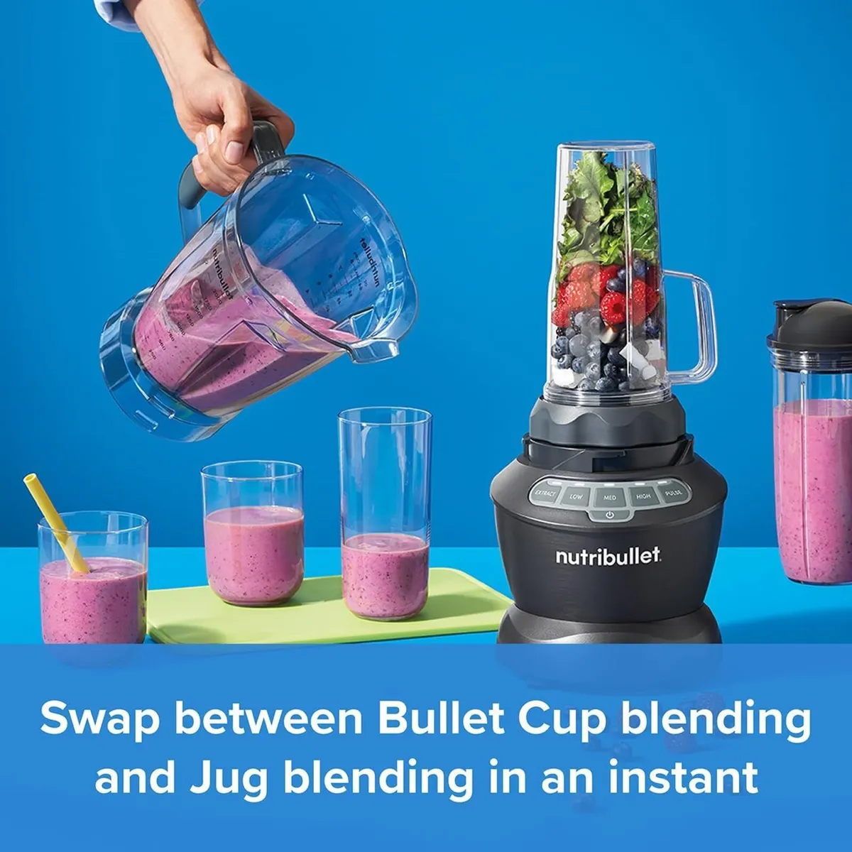 Hot Cold Blender Combo - Charcoal Grey 3 Pre-Progr - Image 3