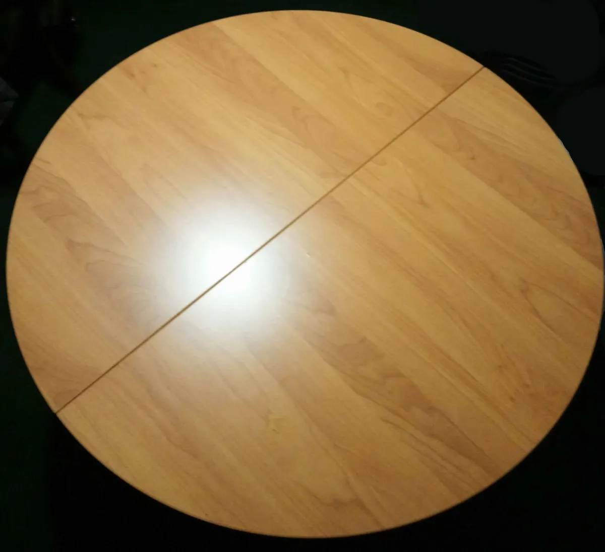 DELLA ROVERE ITALY wooden round table 110cm office - Image 3