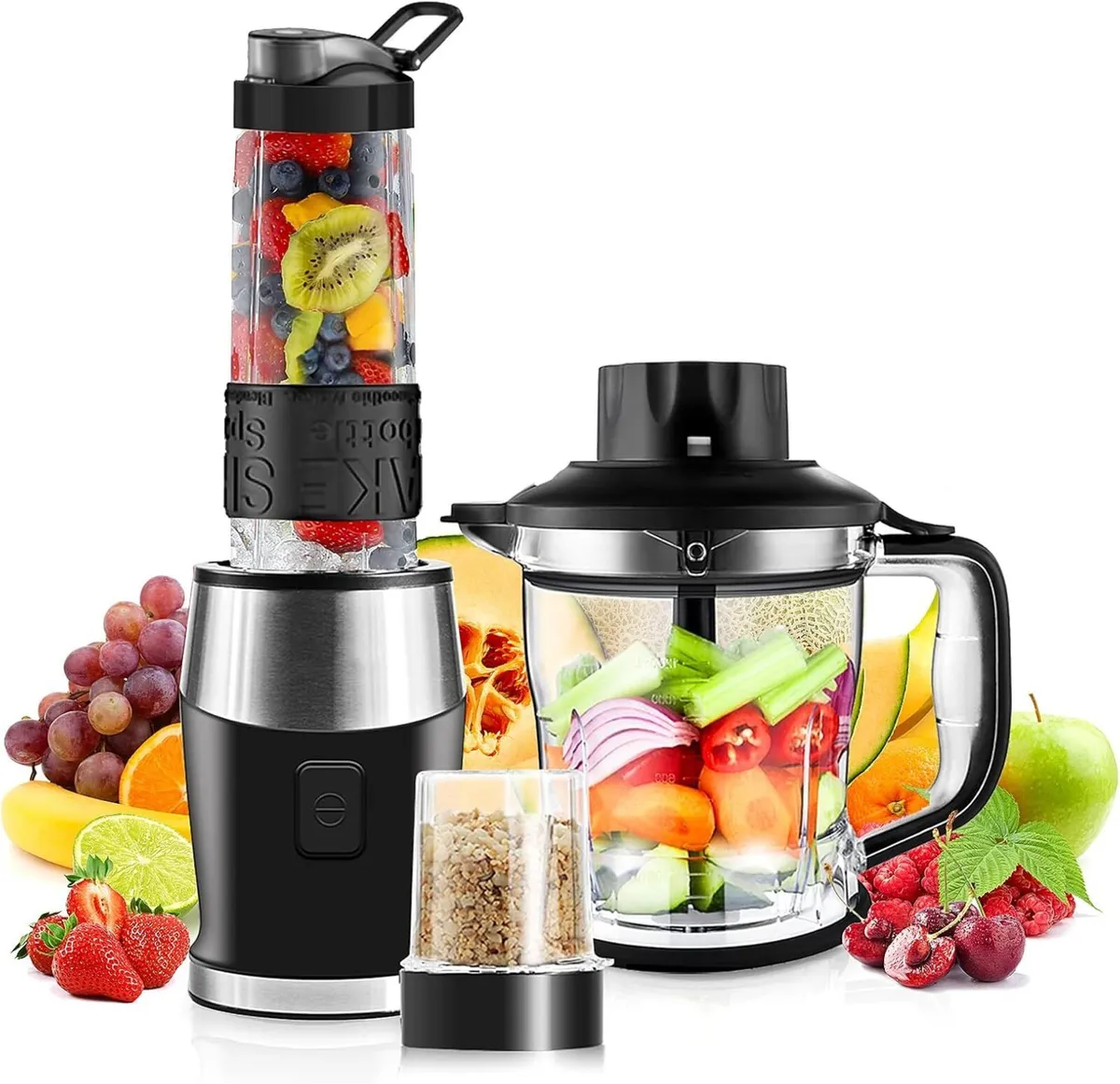 Blender Smoothie Maker 700W Portable Food Chopper - Image 1