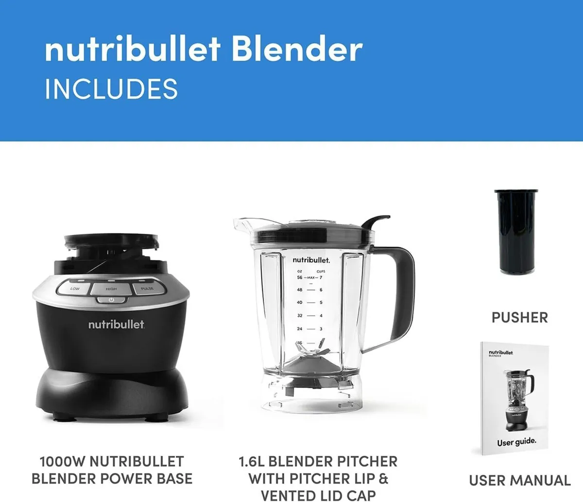 Hot and Cold Blender - Full Size 1.6L Jug - Image 3