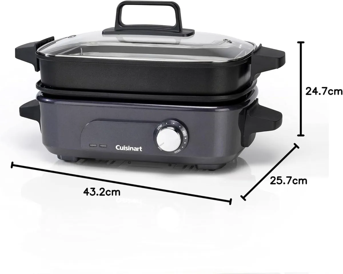 Cook In 5 1 Multi Cooker Grill Sear Steam Simmer - Image 3