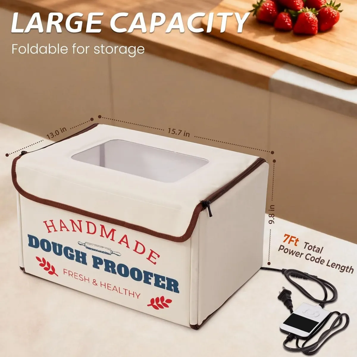 Bread Proofing Box with Heater 10-54℃ Constant - Image 3