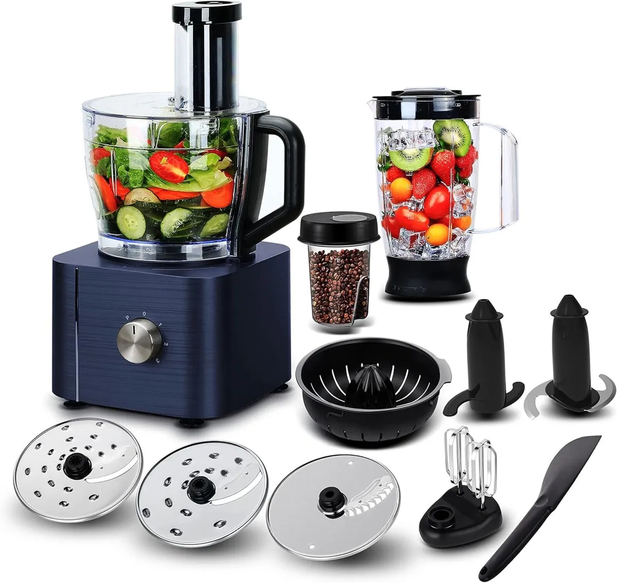 Food Processor 11-in-1 and blender with Chopping - Image 1